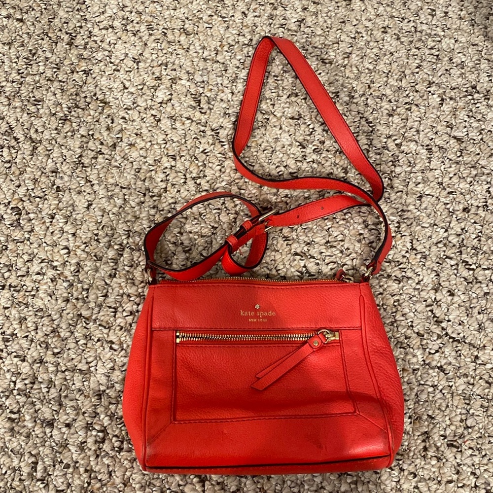 Kate Spade Red Crossbody